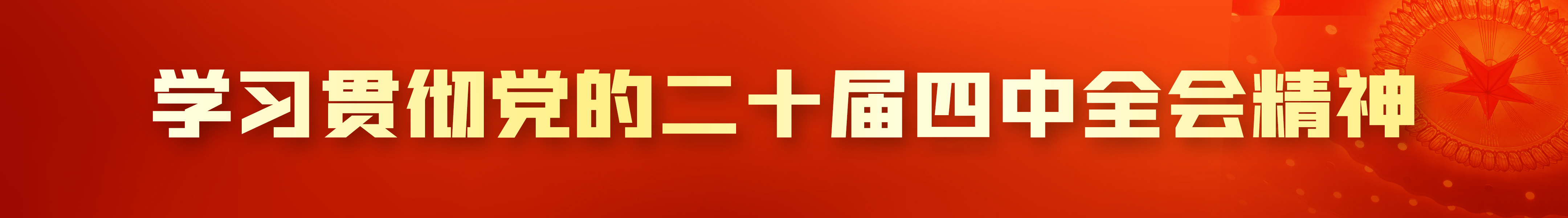 学习贯彻党的二十届四中全会精神